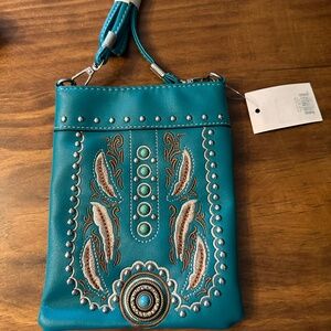Turquoise crossbody